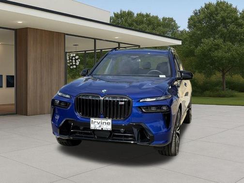 Blue 2025 BMW X7 M60i
