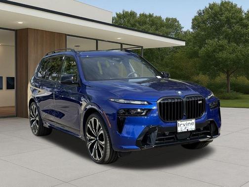 Blue 2025 BMW X7 M60i