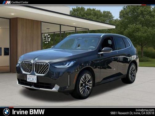 Dark Graphite Metallic 2025 BMW X3 30 xDrive