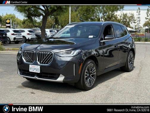 Dark Graphite Metallic 2025 BMW X3 30 xDrive