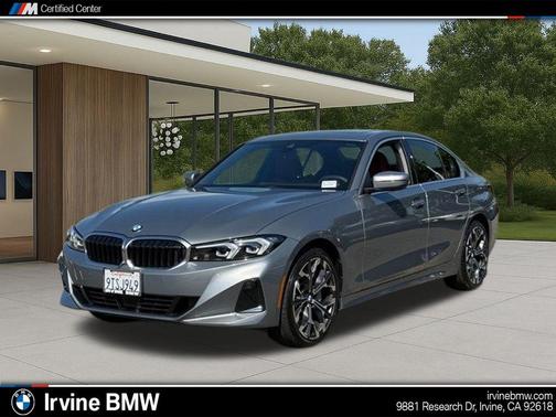 Gray Metallic 2025 BMW 330 i
