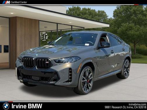 Gray Metallic 2026 BMW X6 M60i