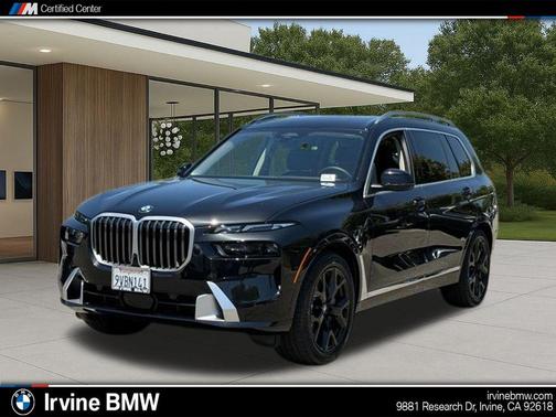 Black Sapphire Metallic 2026 BMW X7 xDrive40i
