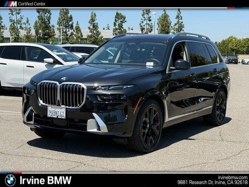 Black Sapphire Metallic 2026 BMW X7 xDrive40i