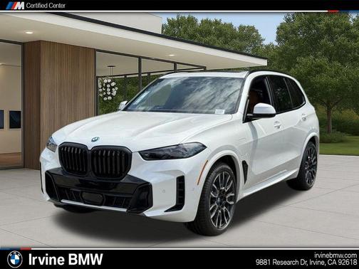 Mineral White Metallic 2026 BMW X5 PHEV xDrive50e