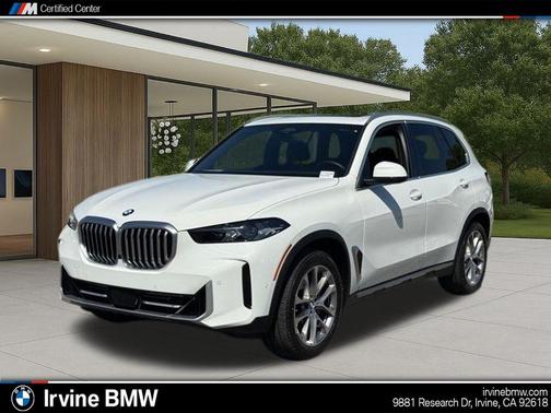 Alpine White 2024 BMW X5 xDrive40i