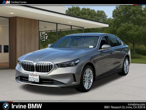 Gray Metallic 2025 BMW 530 i