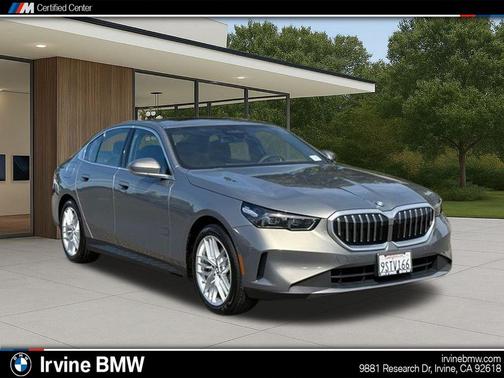 Gray Metallic 2025 BMW 530 i