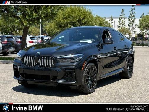 Black Sapphire Metallic 2023 BMW X6 xDrive40i