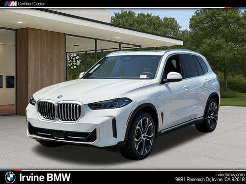 Alpine White 2026 BMW X5 PHEV xDrive50e