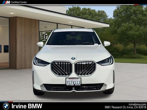 Alpine White 2025 BMW X3 30 xDrive
