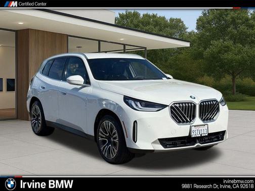 Alpine White 2025 BMW X3 30 xDrive