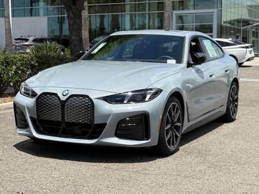 Gray Metallic 2026 BMW i4 Gran Coupe xDrive40