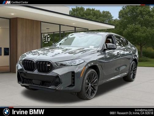 Gray Metallic 2026 BMW X6 M60i