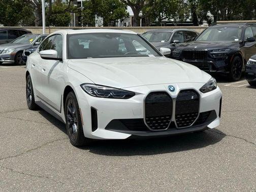 Mineral White Metallic 2023 BMW i4 Gran Coupe eDrive40