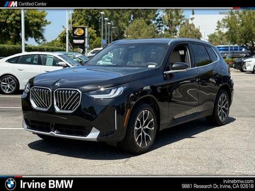 Black Sapphire Metallic 2026 BMW X3 30 xDrive