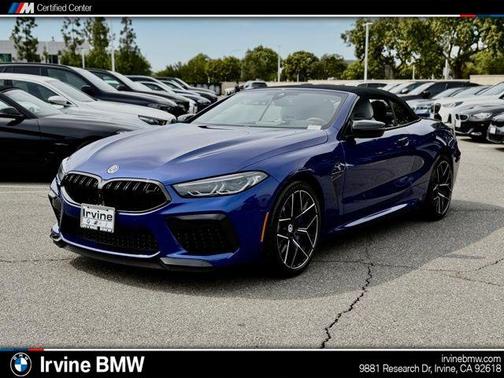 Bay Blue 2023 BMW M8 Competition