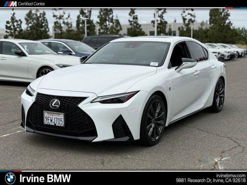 Ultra White 2023 Lexus IS 350 F Sport