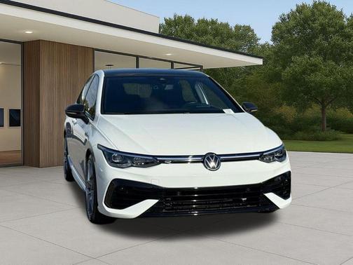 Pure White 2023 Volkswagen Golf R 2.0T