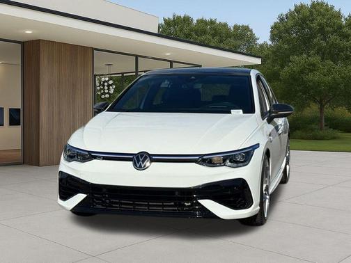 Pure White 2023 Volkswagen Golf R 2.0T