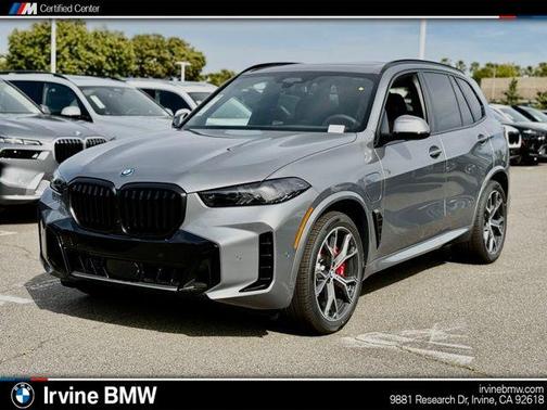 Gray Metallic 2026 BMW X5 PHEV xDrive50e
