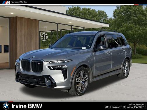 Skyscraper Gray Metallic 2024 BMW X7 M60i