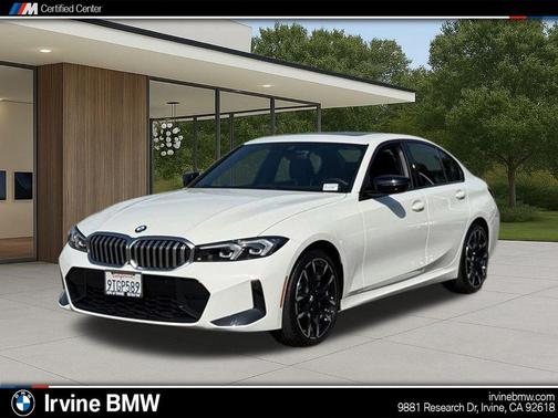 Alpine White 2025 BMW 330 i xDrive