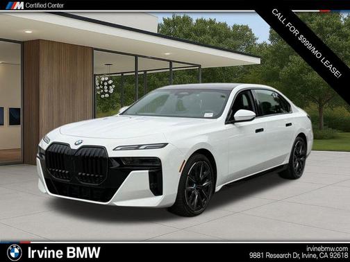 Alpine White 2025 BMW 760 760i xDrive