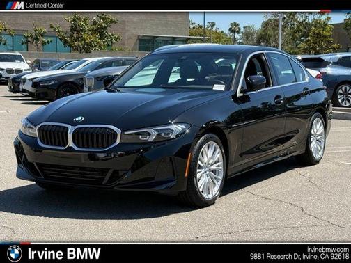 Jet Black 2024 BMW 330 i