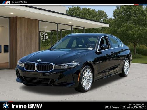 Jet Black 2024 BMW 330 i