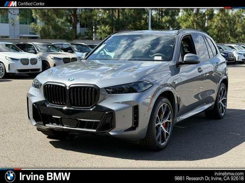 Gray Metallic 2026 BMW X5 PHEV xDrive50e