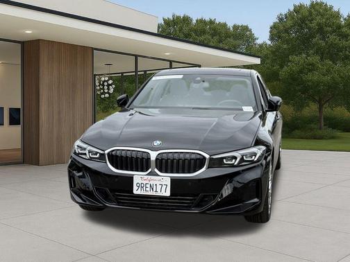 Jet Black 2025 BMW 330 i
