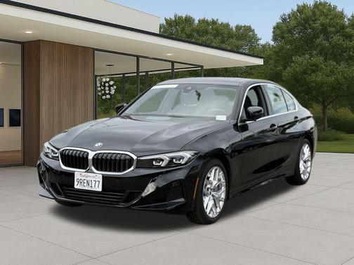 Jet Black 2025 BMW 330 i