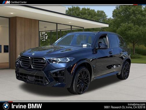 Carbon Black Metallic 2026 BMW X5 M Competition