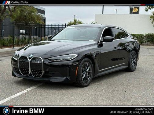 Jet Black 2023 BMW i4 Gran Coupe eDrive40