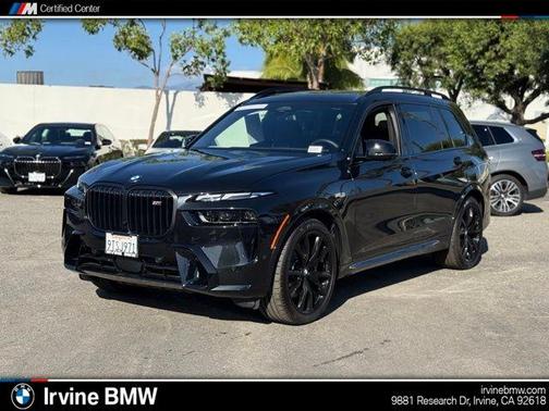 Black Sapphire Metallic 2026 BMW X7 M60i