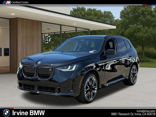 Black Sapphire Metallic 2025 BMW X3 M50 xDrive