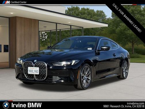 Jet Black 2025 BMW 430 i