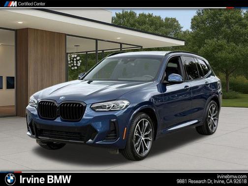 Phytonic Blue Metallic 2024 BMW X3 sDrive30i