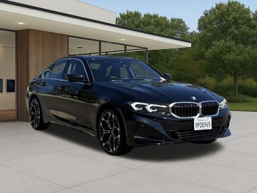 Black Sapphire Metallic 2025 BMW 330 i xDrive