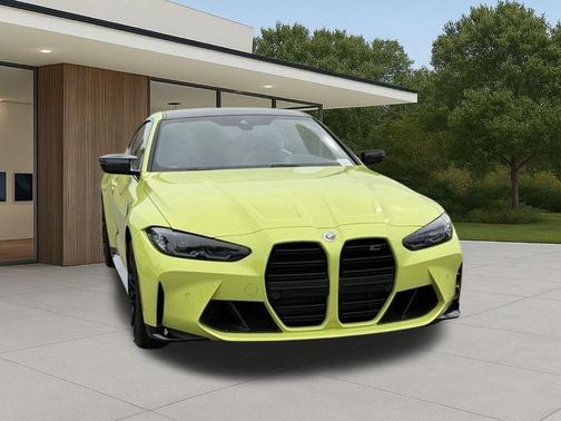 Sao Paulo Yellow 2023 BMW M4 Competition xDrive