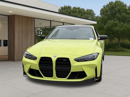 Sao Paulo Yellow 2023 BMW M4 Competition xDrive