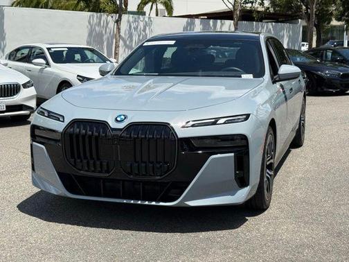 Gray Metallic 2026 BMW 750e xDrive