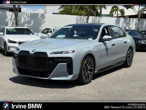 Gray Metallic 2026 BMW 750e xDrive
