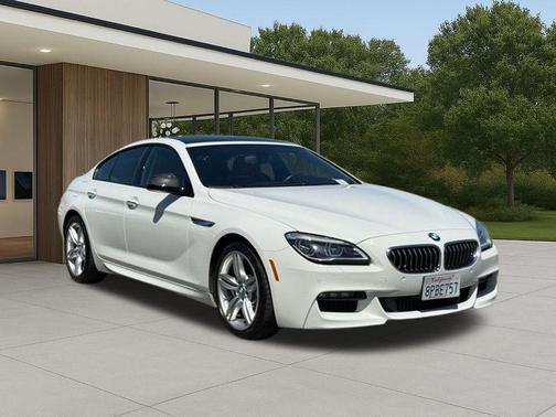 Alpine White 2016 BMW 640 Gran Coupe i