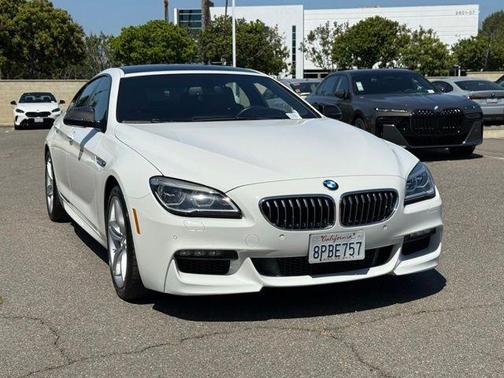 Alpine White 2016 BMW 640 Gran Coupe i