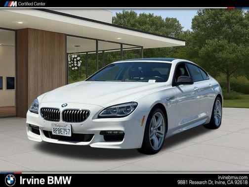Alpine White 2016 BMW 640 Gran Coupe i