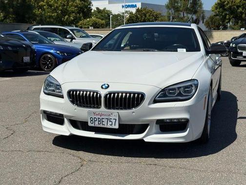 Alpine White 2016 BMW 640 Gran Coupe i