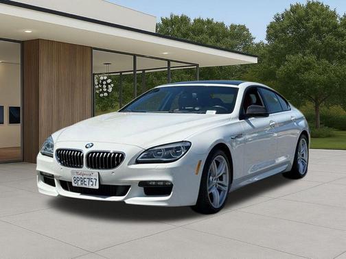 Alpine White 2016 BMW 640 Gran Coupe i