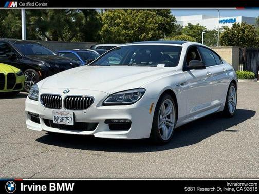 Alpine White 2016 BMW 640 Gran Coupe i